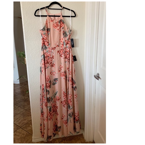 NWT Daley Floral Print High Neck Maxi Dress - Picture 4 of 8